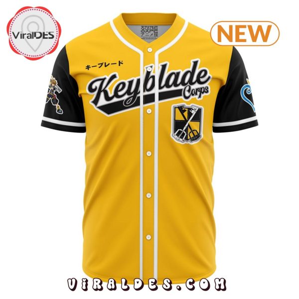 Keyblade Corps Sora Kingdom Hearts Baseball Jersey