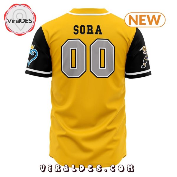 Keyblade Corps Sora Kingdom Hearts Baseball Jersey