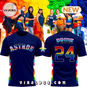 2024 Pride Night Houston Astros T-Shirt, Jogger, Cap