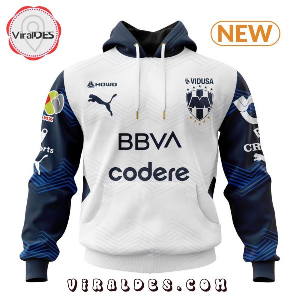 LIGA MX C.F. Monterrey Personalized 2024-2025 Away Kits Hoodie