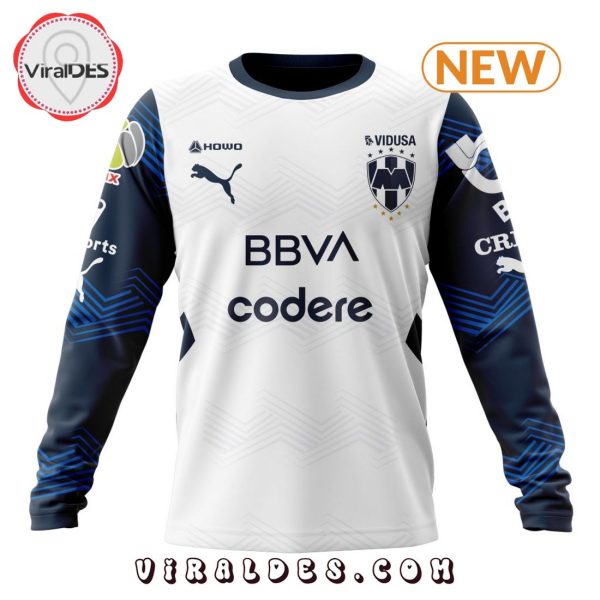 LIGA MX C.F. Monterrey Personalized 2024-2025 Away Kits Hoodie