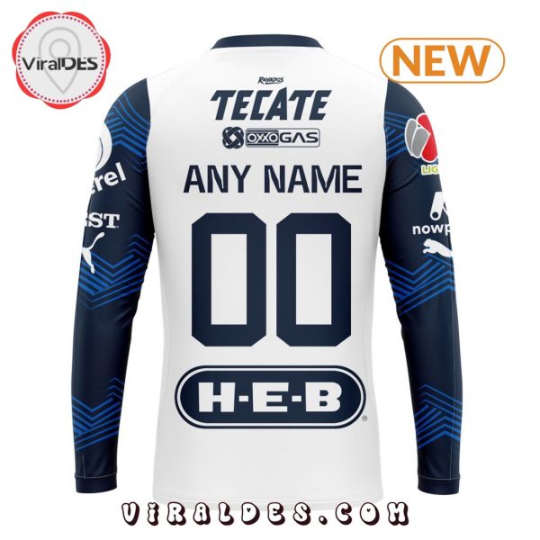 LIGA MX C.F. Monterrey Personalized 2024-2025 Away Kits Hoodie