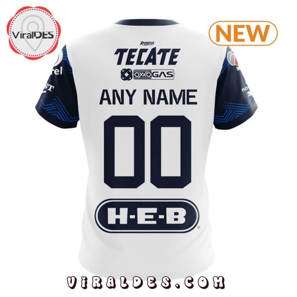 LIGA MX C.F. Monterrey Personalized 2024-2025 Away Kits Hoodie