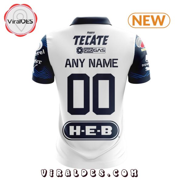 LIGA MX C.F. Monterrey Personalized 2024-2025 Away Polo