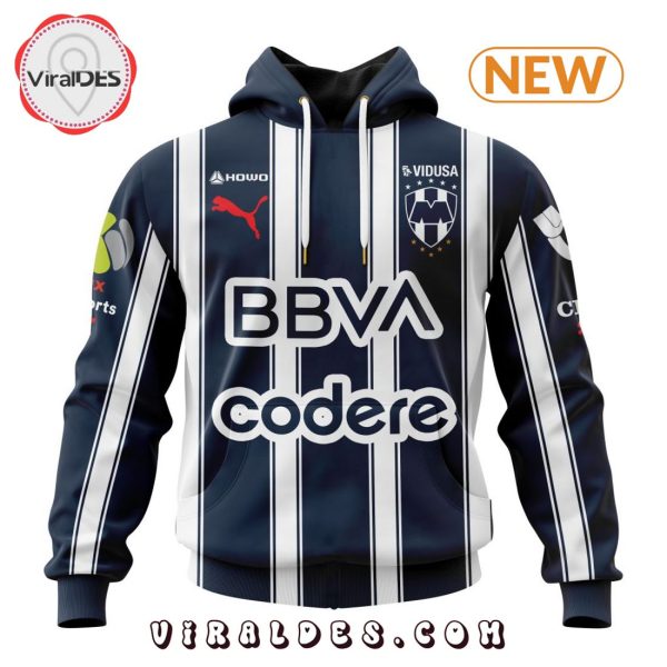 LIGA MX C.F. Monterrey Personalized 2025 Home Kits Hoodie