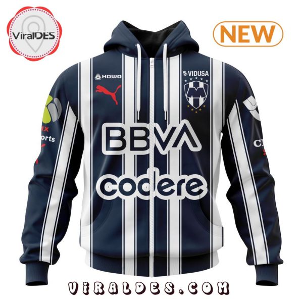 LIGA MX C.F. Monterrey Personalized 2025 Home Kits Hoodie