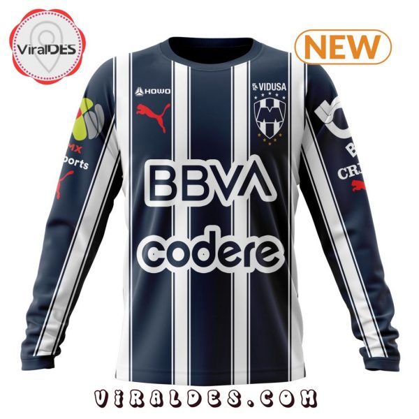 LIGA MX C.F. Monterrey Personalized 2025 Home Kits Hoodie