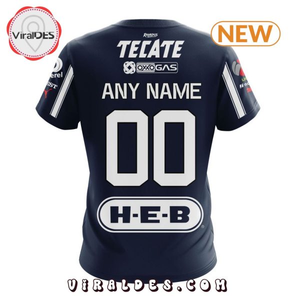 LIGA MX C.F. Monterrey Personalized 2025 Home Kits Hoodie