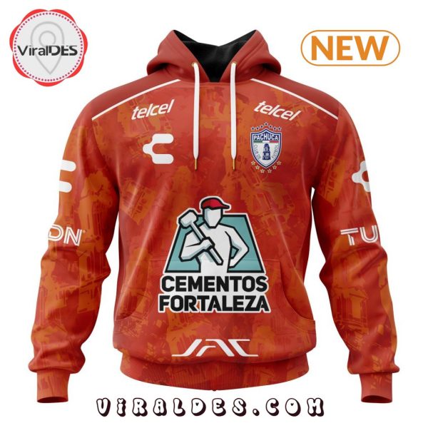 LIGA MX C.F. Pachuca Personalized 2024-2025 Away Kits Hoodie