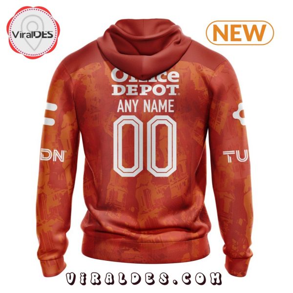 LIGA MX C.F. Pachuca Personalized 2024-2025 Away Kits Hoodie