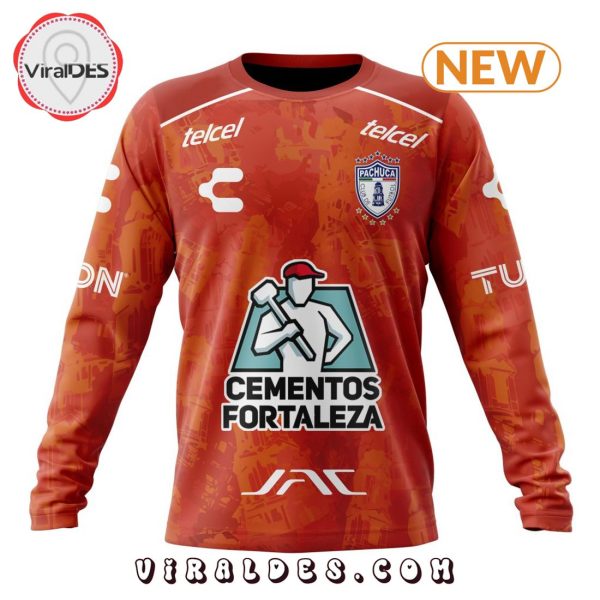 LIGA MX C.F. Pachuca Personalized 2024-2025 Away Kits Hoodie