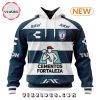 LIGA MX C.F. Pachuca Personalized 2024-2025 Away Kits Hoodie