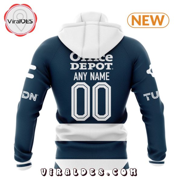 LIGA MX C.F. Pachuca Personalized 2024-2025 Home Kits Hoodie