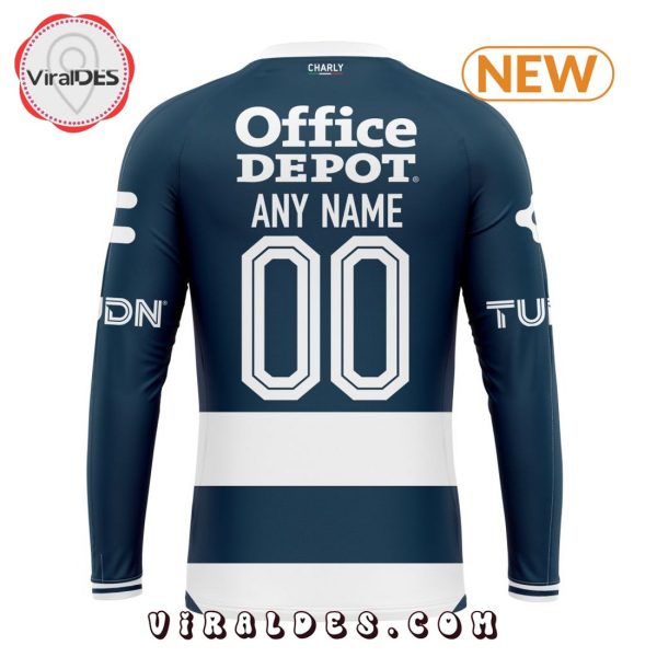 LIGA MX C.F. Pachuca Personalized 2024-2025 Home Kits Hoodie