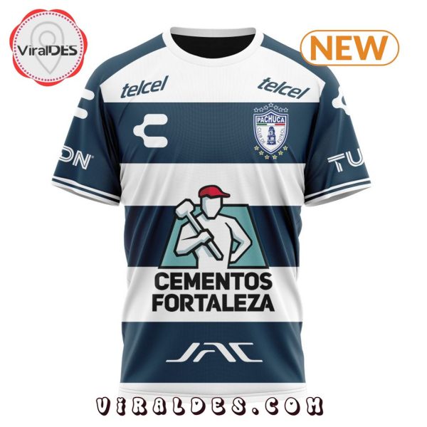 LIGA MX C.F. Pachuca Personalized 2024-2025 Home Kits Hoodie