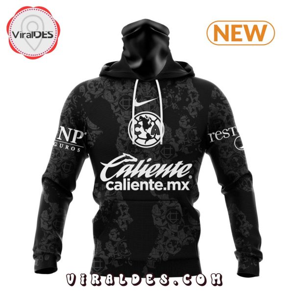 LIGA MX Club America Personalized 2024-2025 Black Design Kits Hoodie