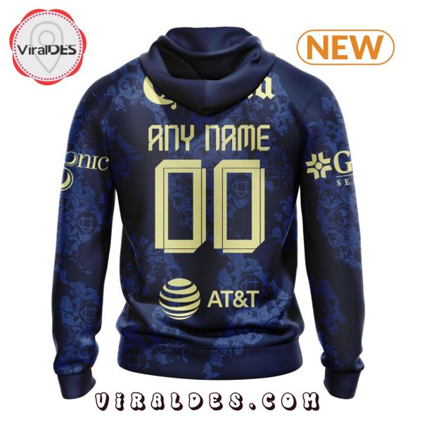 LIGA MX Club America Personalized 2025 Away Concept Kits Hoodie