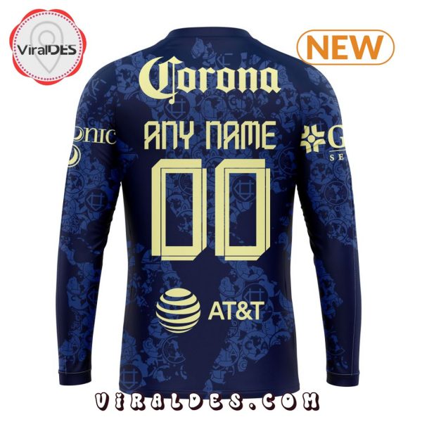 LIGA MX Club America Personalized 2025 Away Concept Kits Hoodie