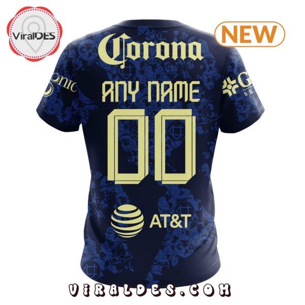 LIGA MX Club America Personalized 2025 Away Concept Kits Hoodie