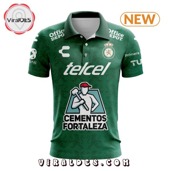 LIGA MX Club Leon Personalized 2024-2025 Home Polo