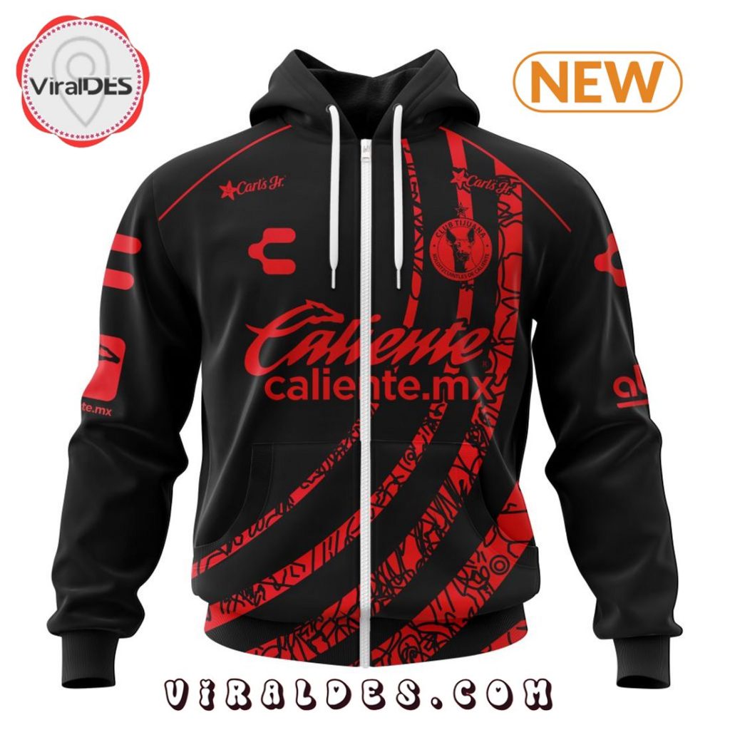 LIGA MX Club Tijuana Personalized 2024-2025 Home Kits Hoodie