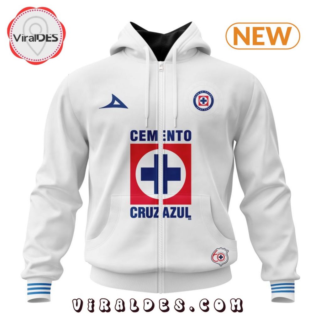LIGA MX Cruz Azul Personalized 2024-2025 Away Kits Hoodie