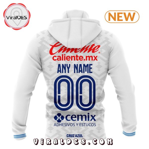 LIGA MX Cruz Azul Personalized 2024-2025 Away Kits Hoodie