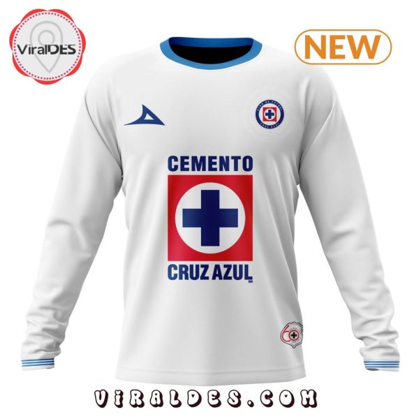 LIGA MX Cruz Azul Personalized 2024-2025 Away Kits Hoodie