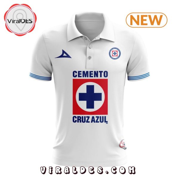 LIGA MX Cruz Azul Personalized 2024-2025 Away Polo