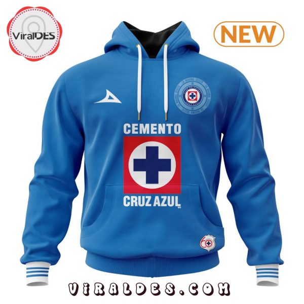 LIGA MX Cruz Azul Personalized 2024-2025 Home Kits Hoodie