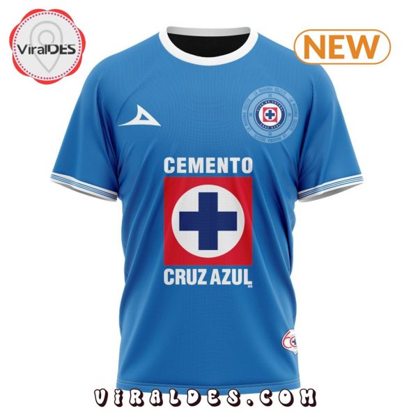 LIGA MX Cruz Azul Personalized 2024-2025 Home Kits Hoodie