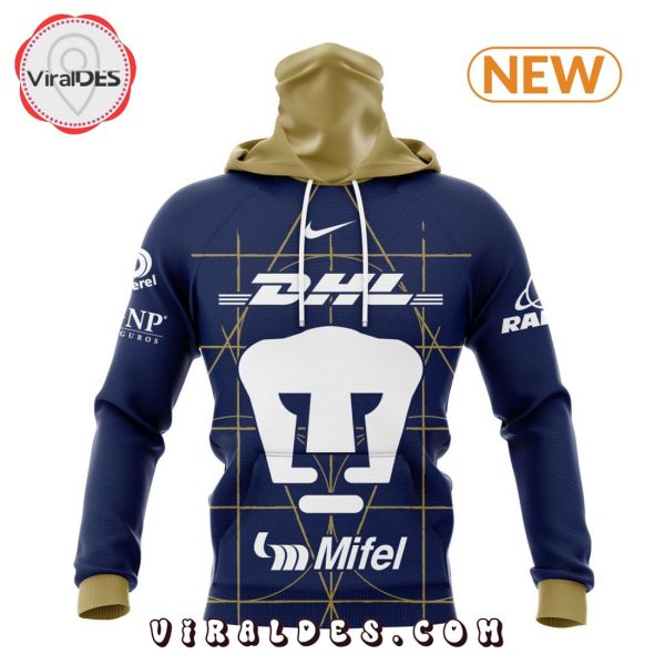 LIGA MX Pumas UNAM Personalized 2025 Away Kits Hoodie