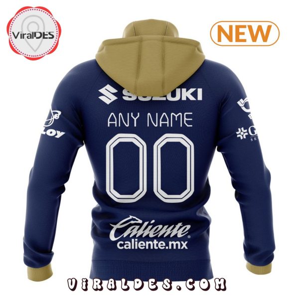 LIGA MX Pumas UNAM Personalized 2025 Away Kits Hoodie