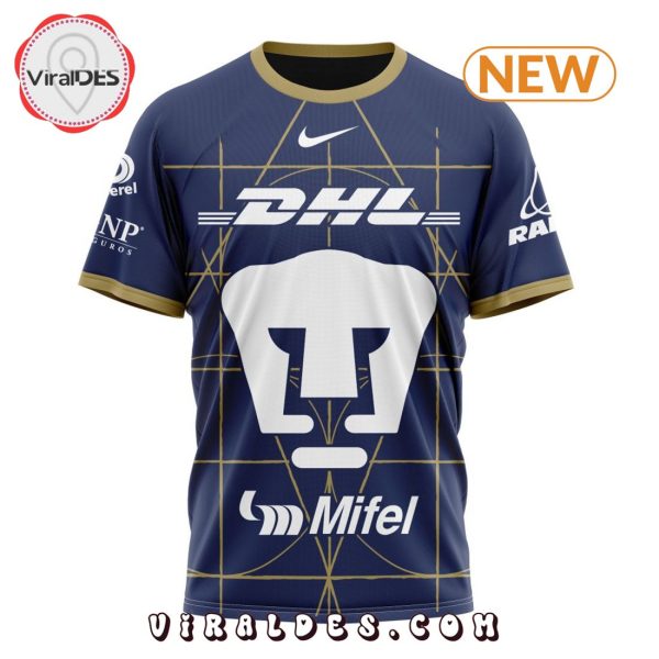 LIGA MX Pumas UNAM Personalized 2025 Away Kits Hoodie