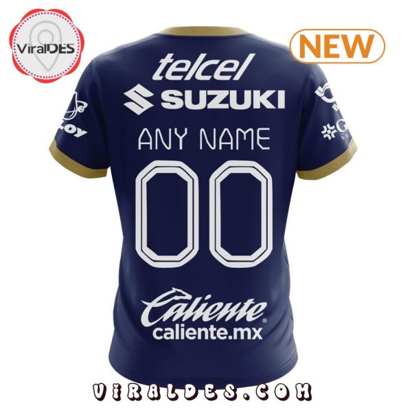 LIGA MX Pumas UNAM Personalized 2025 Away Kits Hoodie