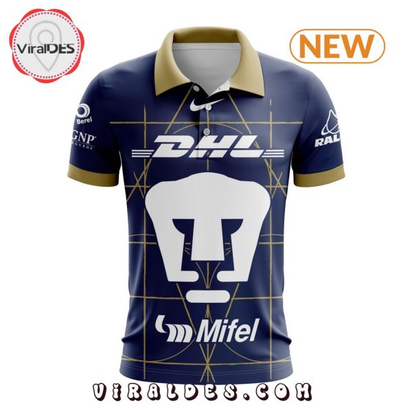 LIGA MX Pumas UNAM Personalized 2025 Away Polo