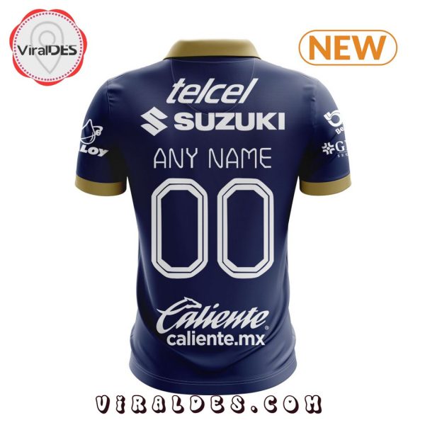 LIGA MX Pumas UNAM Personalized 2025 Away Polo