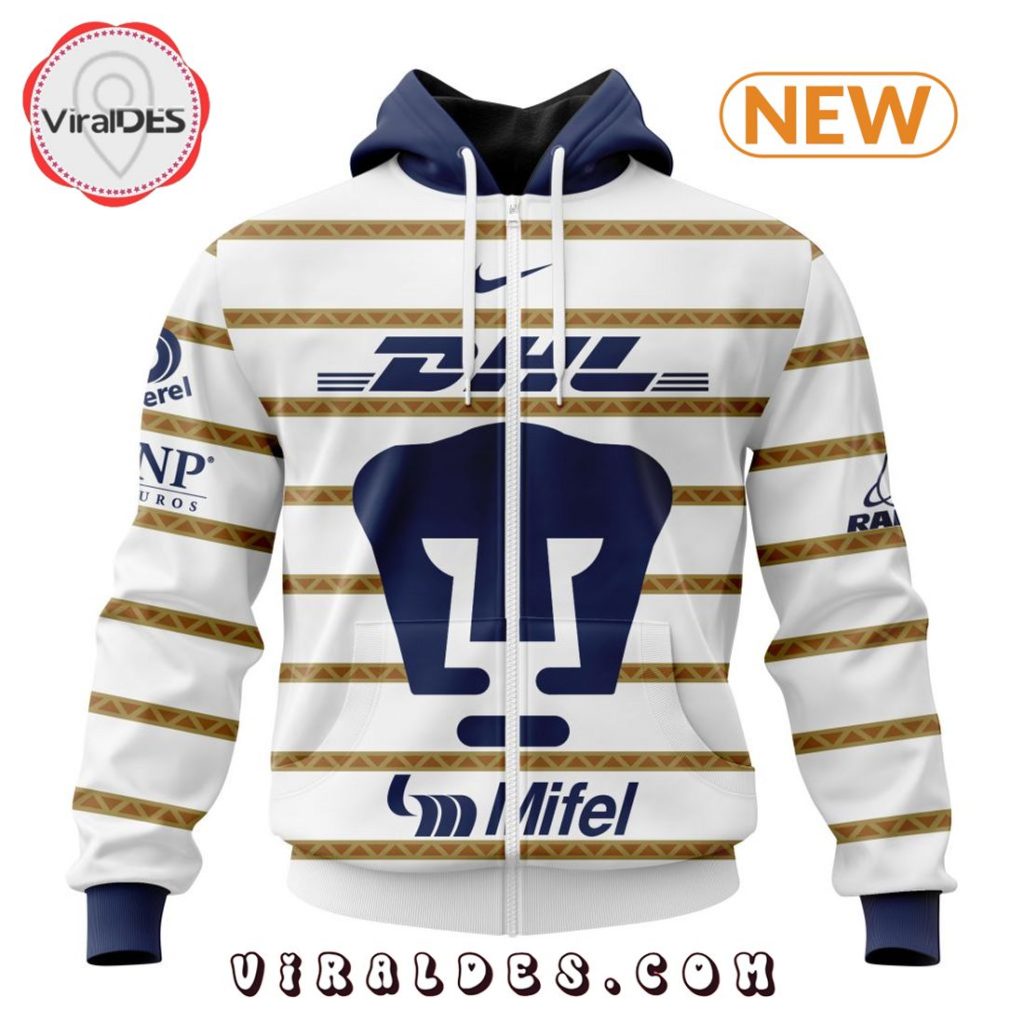 LIGA MX Pumas UNAM Personalized 2025 Home Kits Hoodie