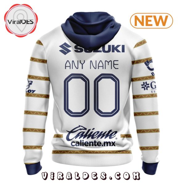 LIGA MX Pumas UNAM Personalized 2025 Home Kits Hoodie