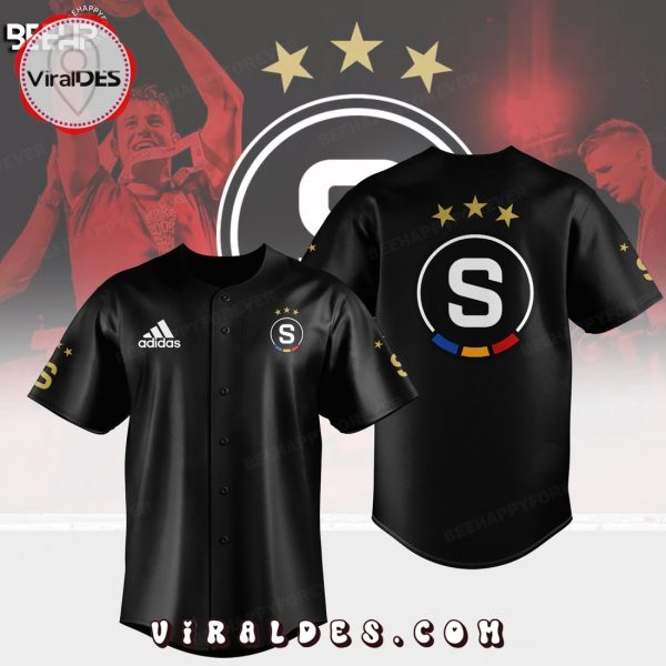 Limited Edition Sparta Praha Black Baseball Jersey