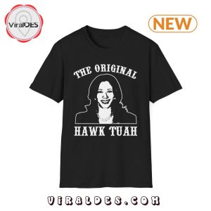 Kamala Harris Hawk Tuah Funny T-Shirt