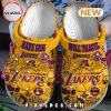 Los Angeles Lakers Premium White Crocs Clogs