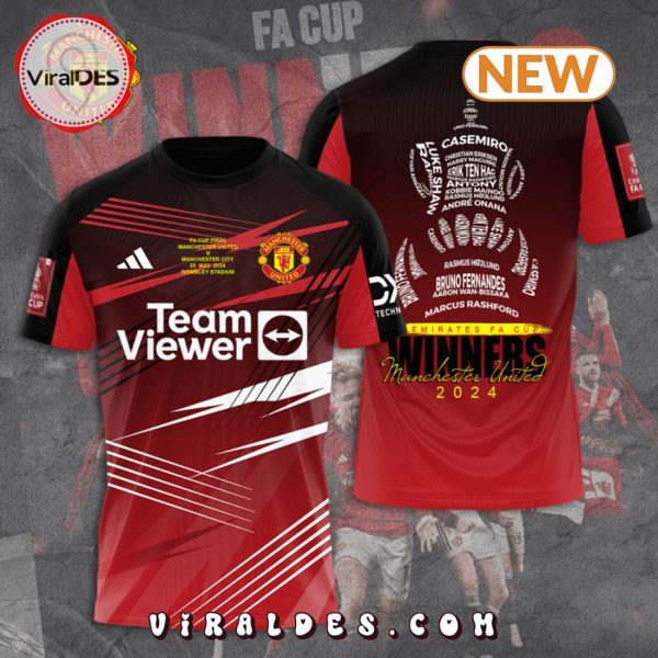 Manchester United FA Cup Winners 2024 Hoodie