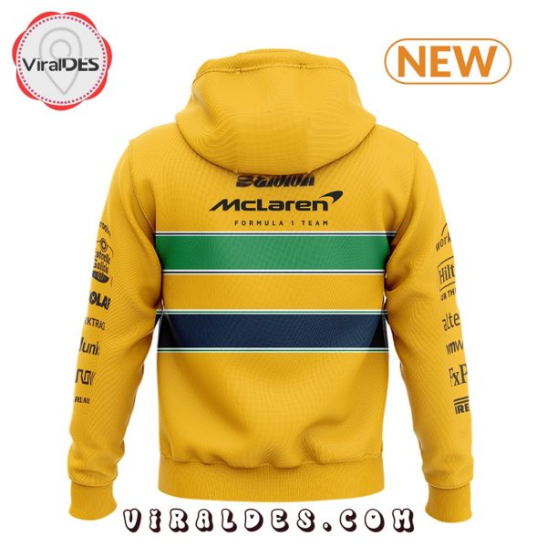 McLaren Teamwear Senna Monaco Formula Hoodie, Cap