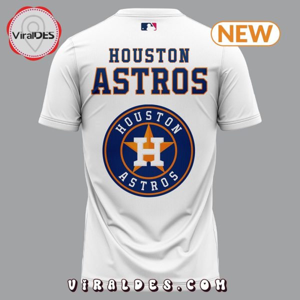 Men’s Framber Valdez MLB Houston Astros White T-Shirt, Cap