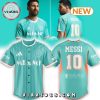 Men’s Inter Miami Messi Signatures Black Baseball Jersey