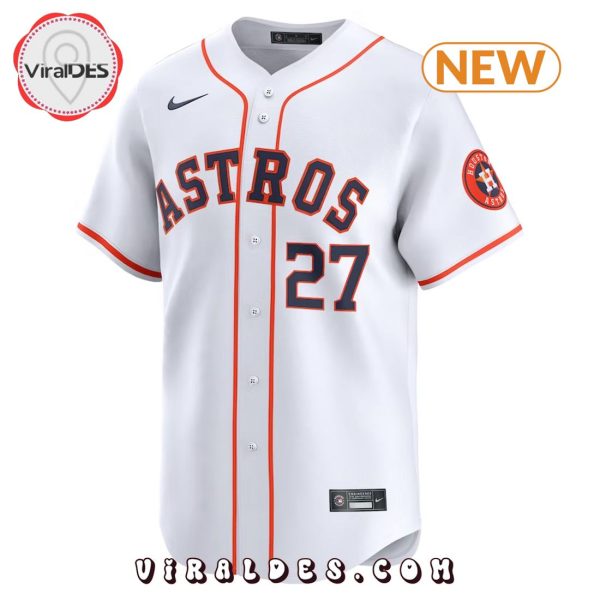 Men’s Jose Altuve Houston Astros White Baseball Jersey