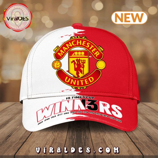 Men’s Manchester United 13-Times Cup Winners Classic Cap