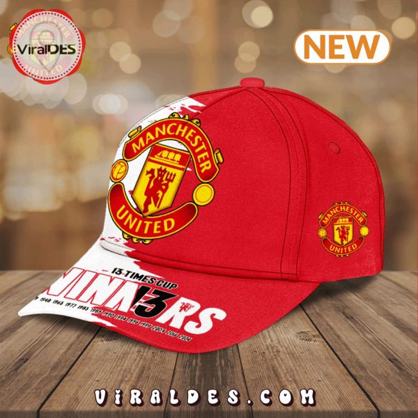 Men’s Manchester United 13-Times Cup Winners Classic Cap