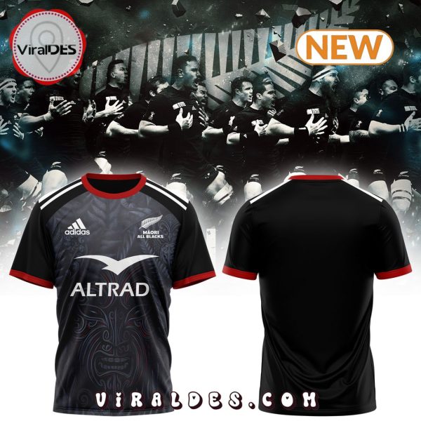 Men’s Maori All Blacks 2024 Home Jersey Shirt